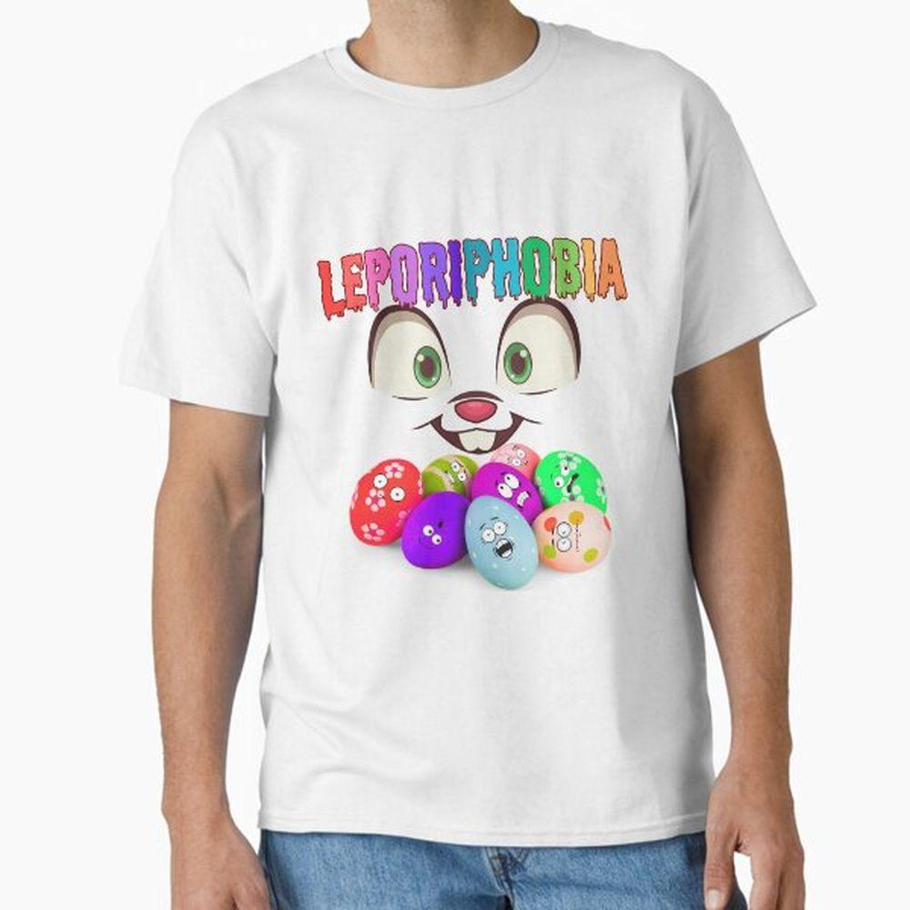 Funny Easter Bunny Funny Easter Eggs Leporiphobia Happy Easter Tshirt Funny Easter Bunny Funny Easter Eggs Leporiphobia Happy Easter Tshirt